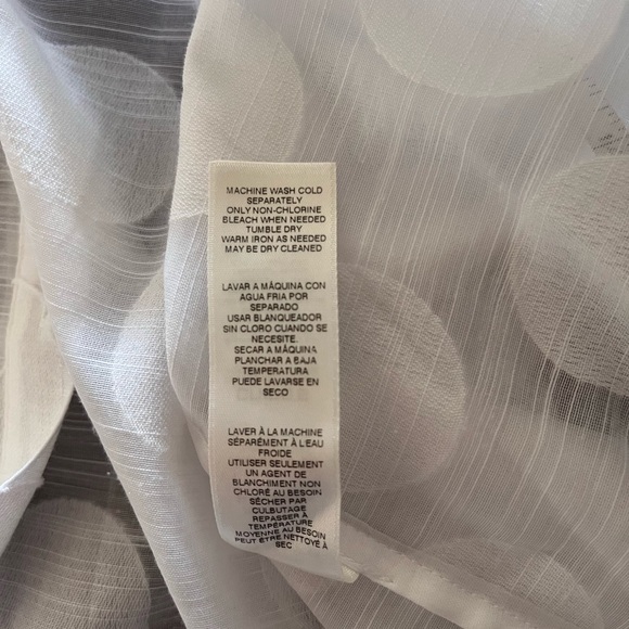 Chicos white long sleeve button down shirt - Picture 11 of 11